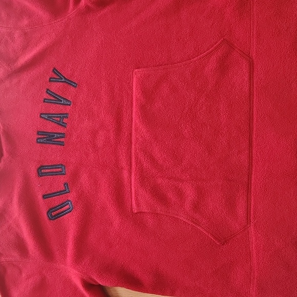 Old Navy Red Hoodie Stylish and Comfortable Medium - Picture 16 of 17